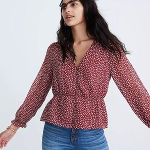 Madewell Overture Top in Ditsy Flowers